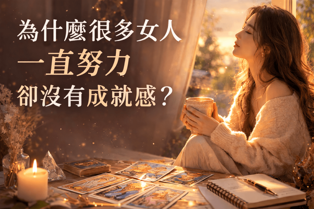 為什麼很多女人一直努力卻沒有成就感？